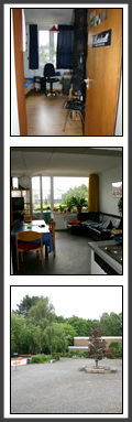 Ansichten der Studierendenwohnheime des Vereins
